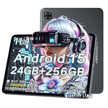 Amazon.co.jp: BMAX I12 POWER Android 15タブレット 11.4